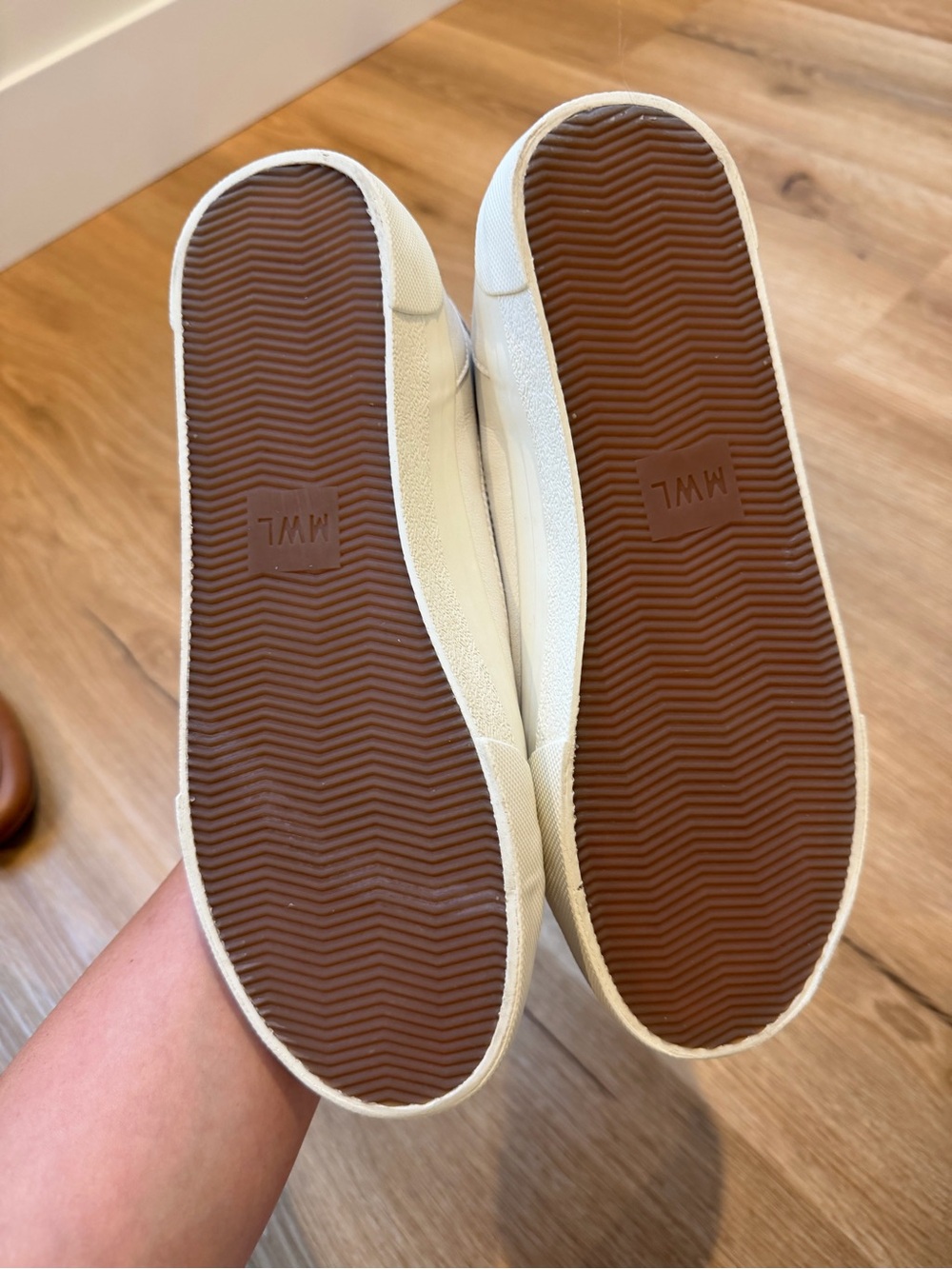 Madewell White Low-Top Sneakers - Picture 4 of 5